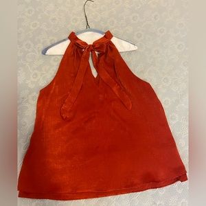 Bow-Front Halter Neck New York & Co Top - NWOT